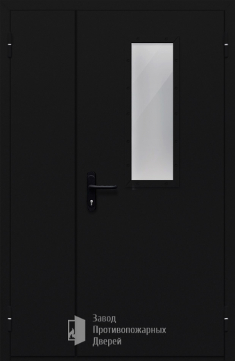 Фото двери «Полуторная со стеклом №24» в Истре