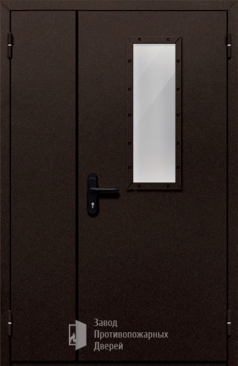 Фото двери «Полуторная со стеклом №210» в Истре