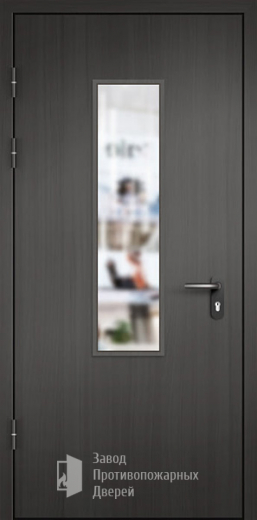 Фото двери «МДФ однопольная со стеклом №9» в Истре