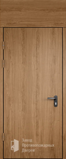 Фото двери «МДФ однопольная с фрамугой №28» в Истре