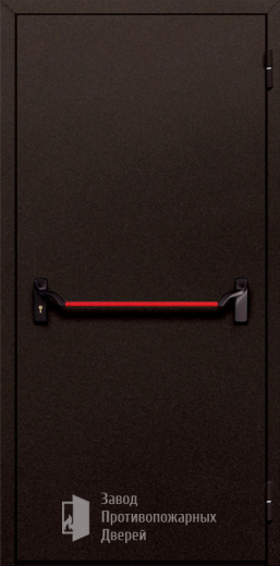 Фото двери «Однопольная глухая с антипаникой №410» в Истре