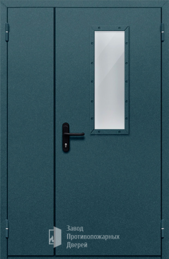 Фото двери «Полуторная со стеклом №27» в Истре