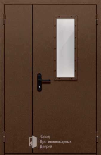 Фото двери «Полуторная со стеклом №28» в Истре