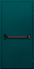 Фото двери «Однопольная глухая с антипаникой №46» в Истре