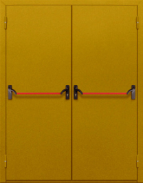 Фото двери «Двупольная глухая с антипаникой №15» в Истре