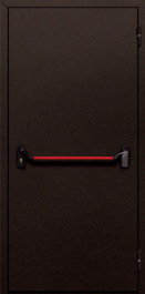 Фото двери «Однопольная глухая с антипаникой №410» в Истре