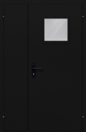 Фото двери «Полуторная со стеклом №84» в Истре