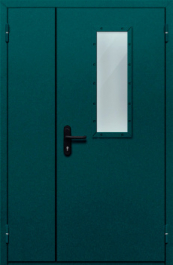 Фото двери «Полуторная со стеклом №26» в Истре