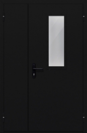 Фото двери «Полуторная со стеклом №24» в Истре