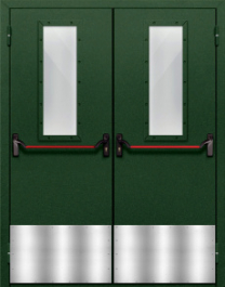 Фото двери «Двупольная с отбойником №40» в Истре