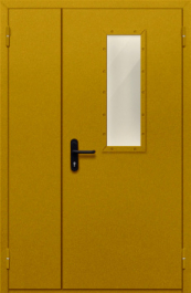 Фото двери «Полуторная со стеклом №25» в Истре