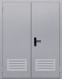 Фото двери «Двупольная с решеткой» в Истре