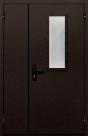 Фото двери «Полуторная со стеклом №210» в Истре