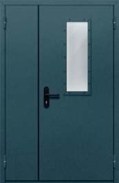 Фото двери «Полуторная со стеклом №27» в Истре