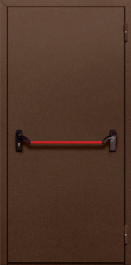 Фото двери «Однопольная глухая с антипаникой №48» в Истре