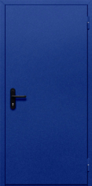Фото двери «Однопольная глухая (синяя)» в Истре